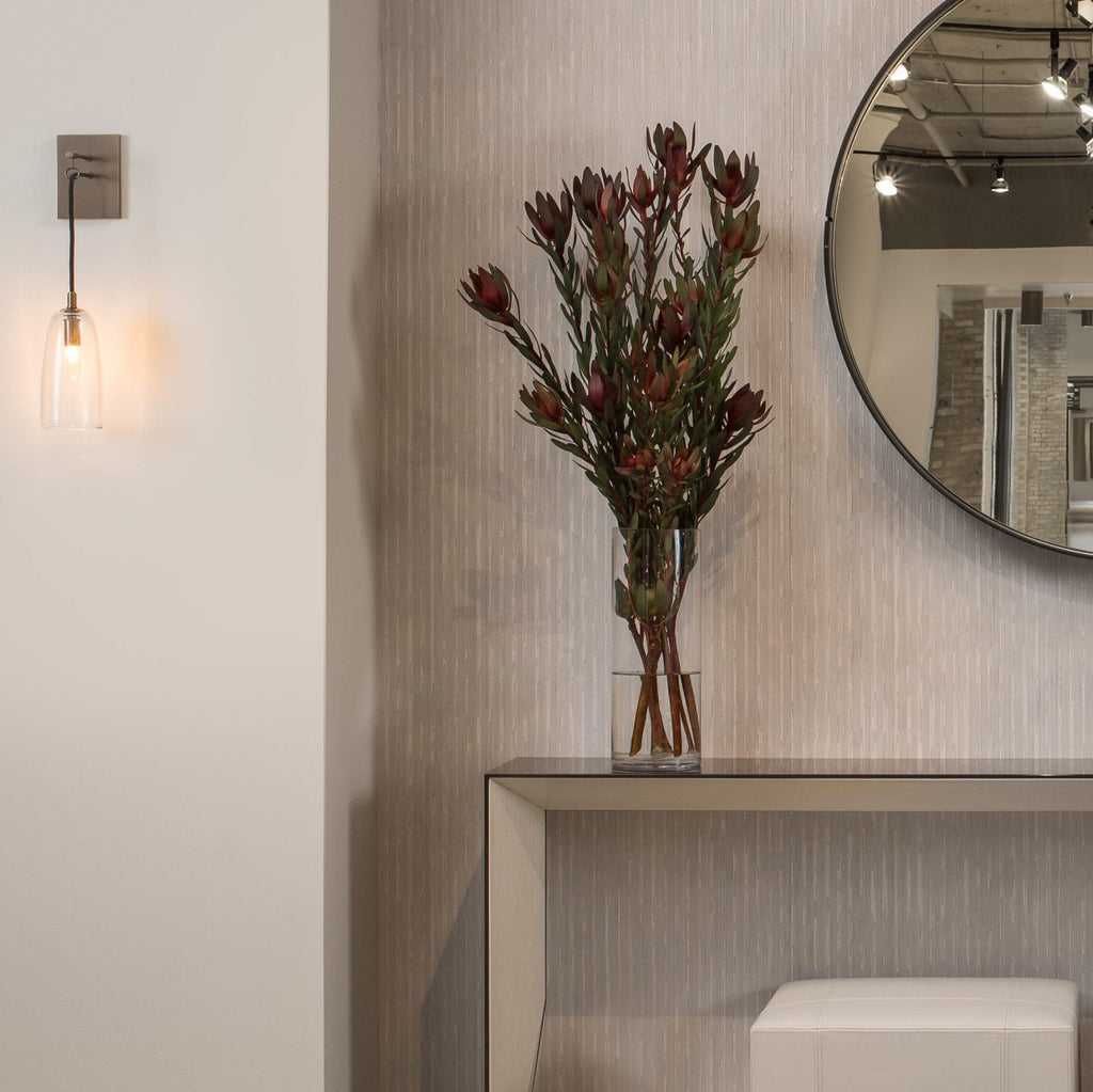 Nordic Brass Glass Wall Light for Interior Spaces | Bralune