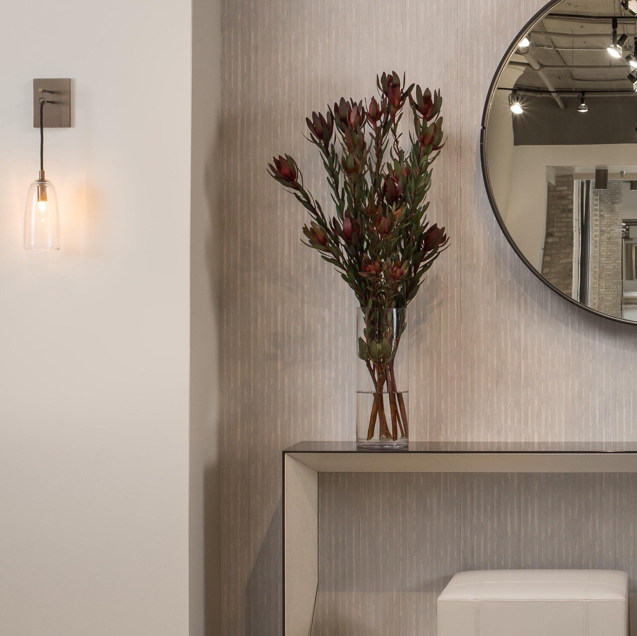 Nordic Brass Glass Wall Light for Interior Spaces | Bralune