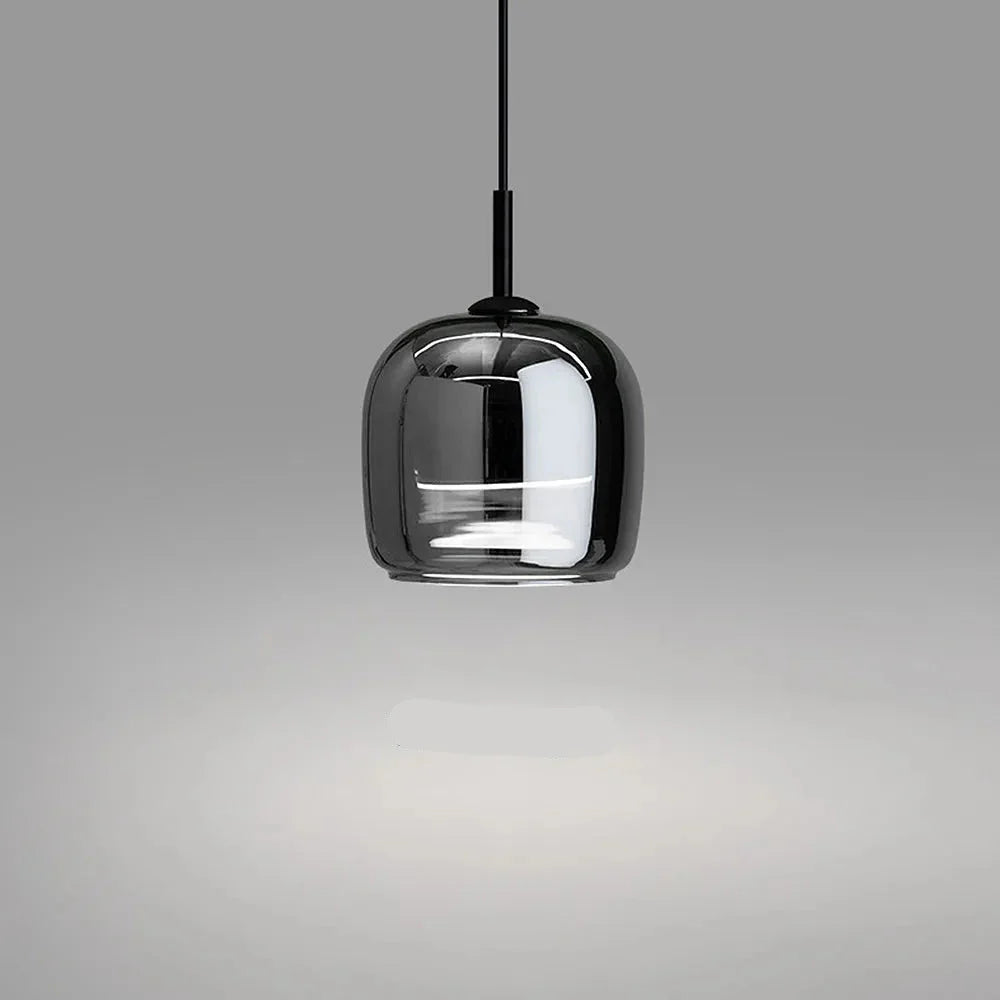 Nordic Glass Bowl Pendant Light for Modern Interiors | Mirvex