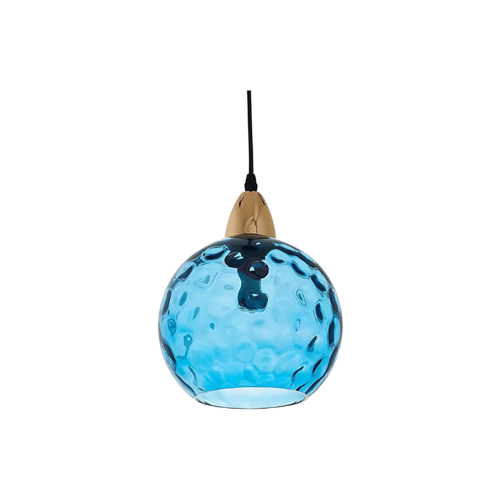 Nordic Glass Globe Pendant Light Fixture | Solvara