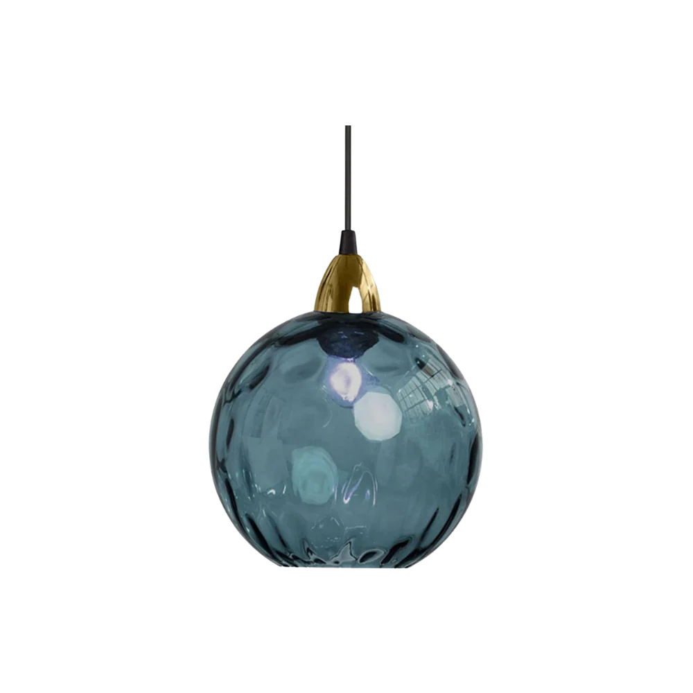 Nordic Glass Globe Pendant Light Fixture | Solvara