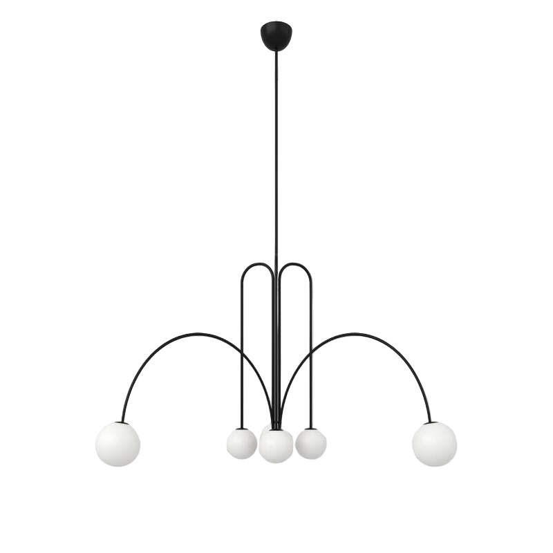 Nordic Metal Glass Pendant Lamp for Modern Spaces | Belrixo