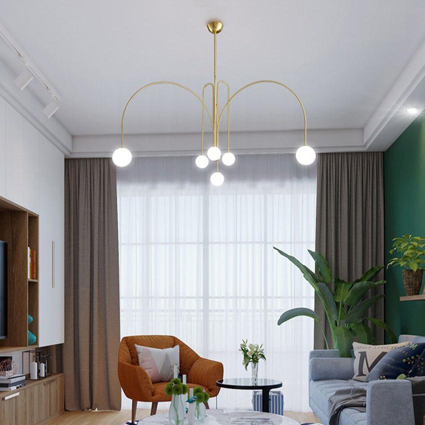 Nordic Metal Glass Pendant Lamp for Modern Spaces | Belrixo