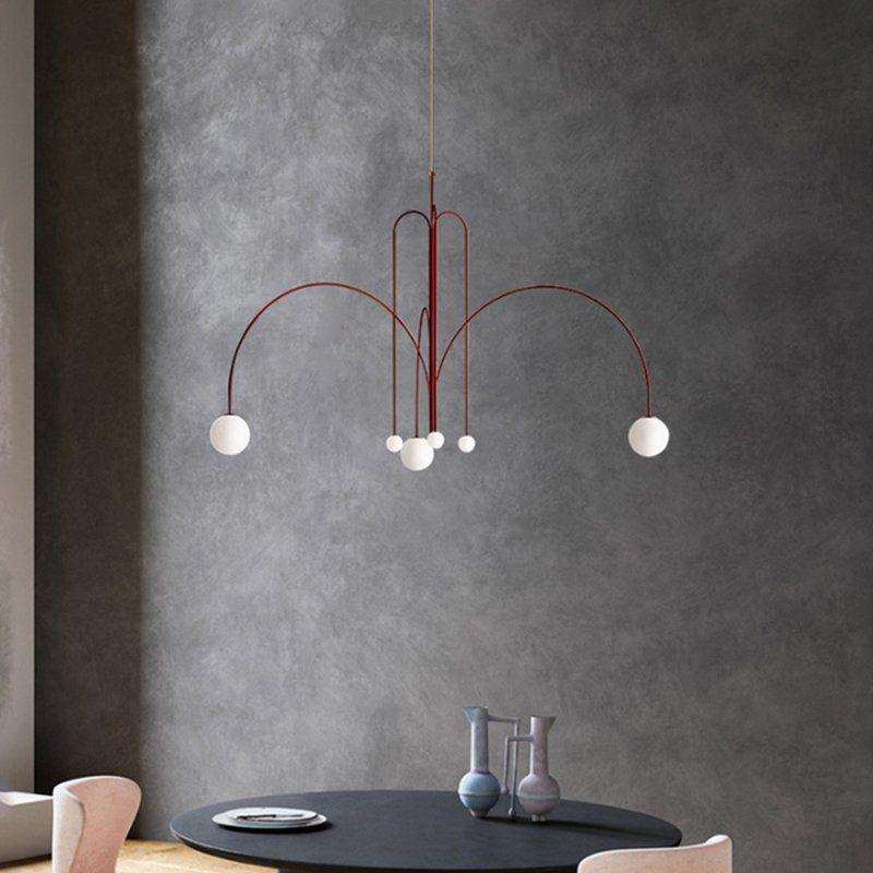 Nordic Metal Glass Pendant Lamp for Modern Spaces | Belrixo