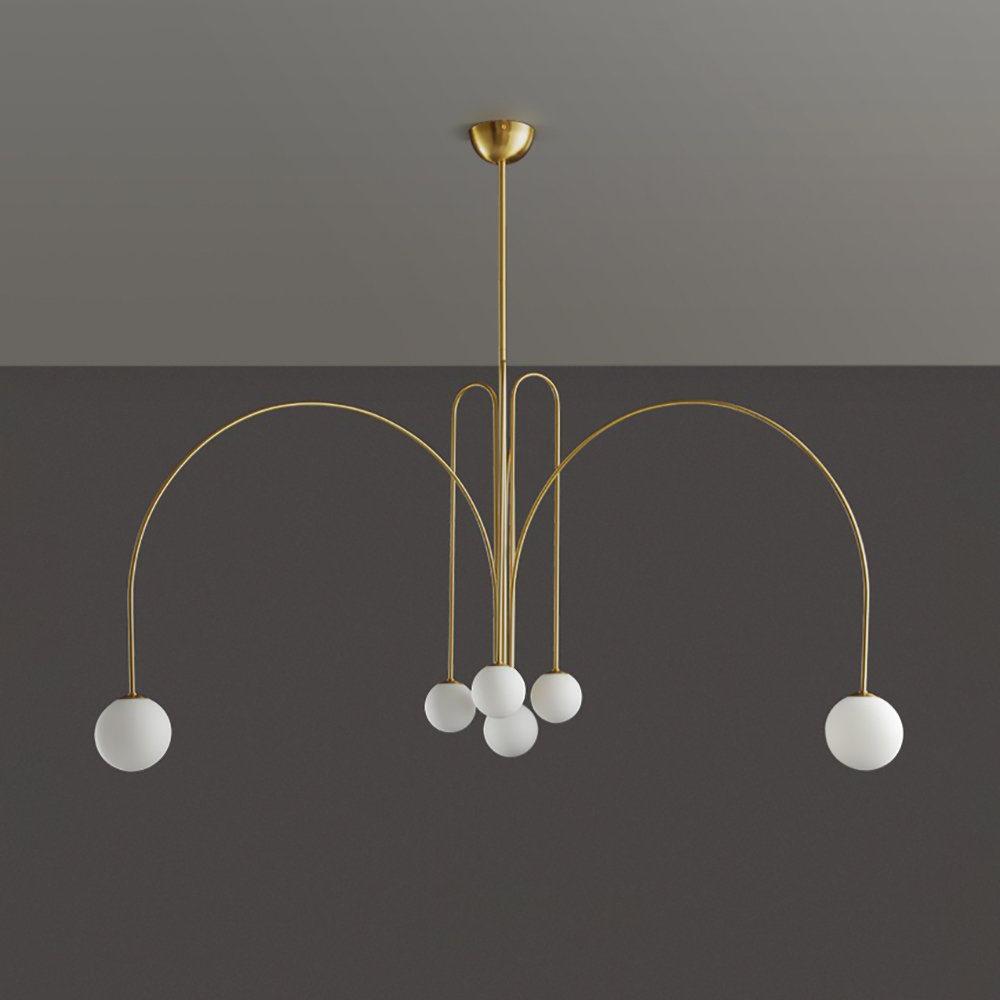 Nordic Metal Glass Pendant Lamp for Modern Spaces | Belrixo