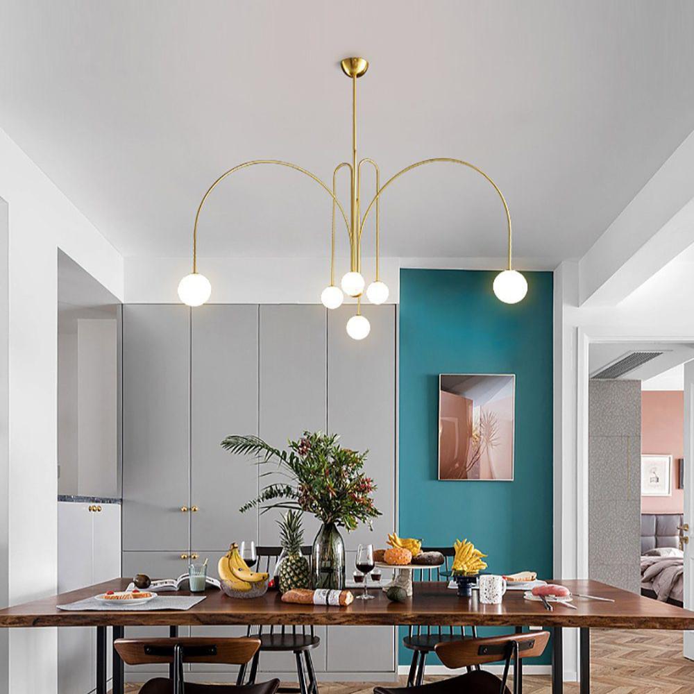 Nordic Metal Glass Pendant Lamp for Modern Spaces | Belrixo