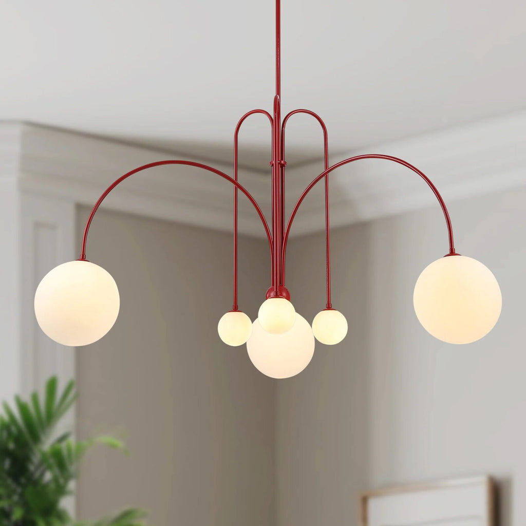 Nordic Metal Glass Pendant Lamp for Modern Spaces | Belrixo