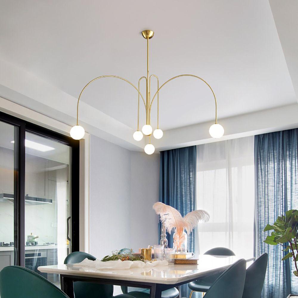 Nordic Metal Glass Pendant Lamp for Modern Spaces | Belrixo