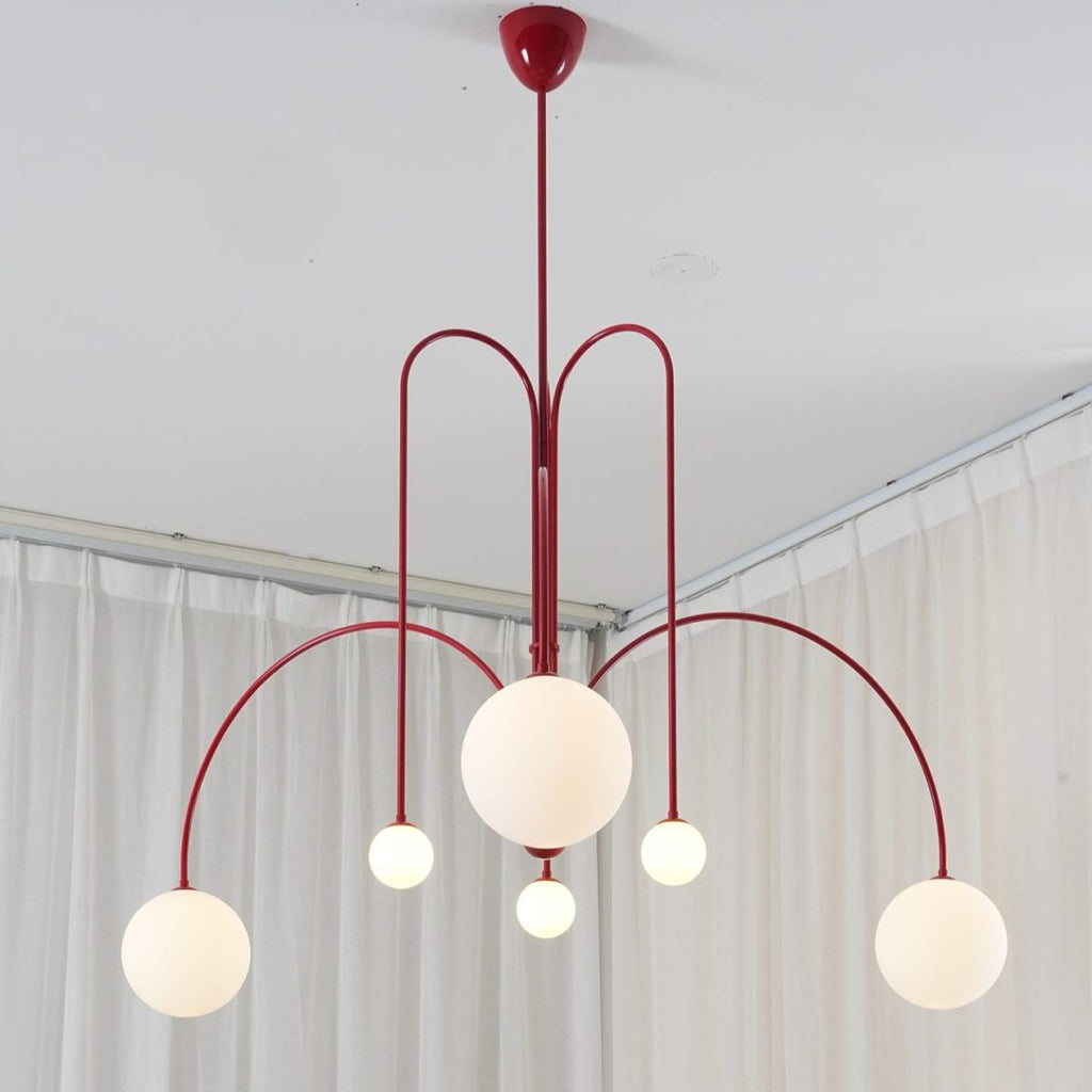 Nordic Metal Glass Pendant Lamp for Modern Spaces | Belrixo