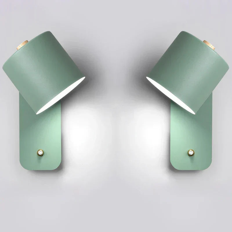 Nordic Metal LED Wall Light for Compact Spaces | Wallux