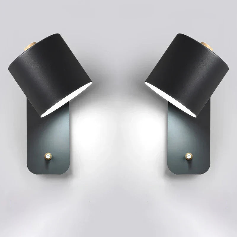 Nordic Metal LED Wall Light for Compact Spaces | Wallux