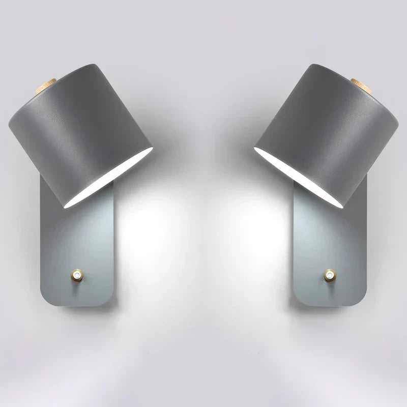 Nordic Metal LED Wall Light for Compact Spaces | Wallux