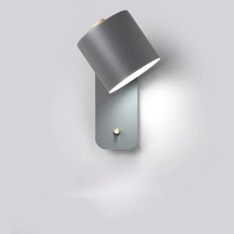 Nordic Metal LED Wall Light for Compact Spaces | Wallux