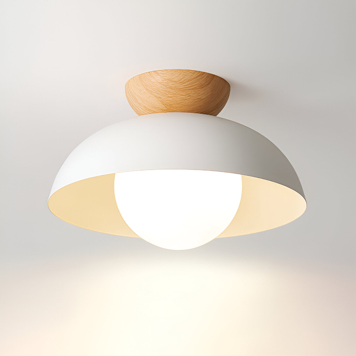 Nordic Minimalist Iron Ceiling Light Shade Fixture | Selaro