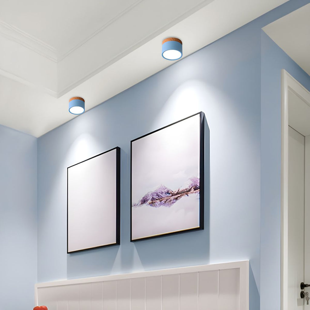Nordic Modern LED Flush Mount Ceiling Light | Calenne