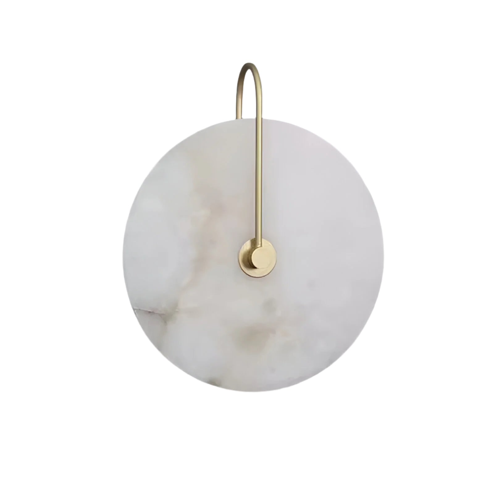 Nordic Natural Alabaster Marble Wall Light Modern Design | Albrin