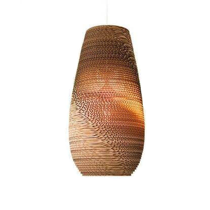 Nordic Paper Cardboard Pendant Light E27 | Lunaroa