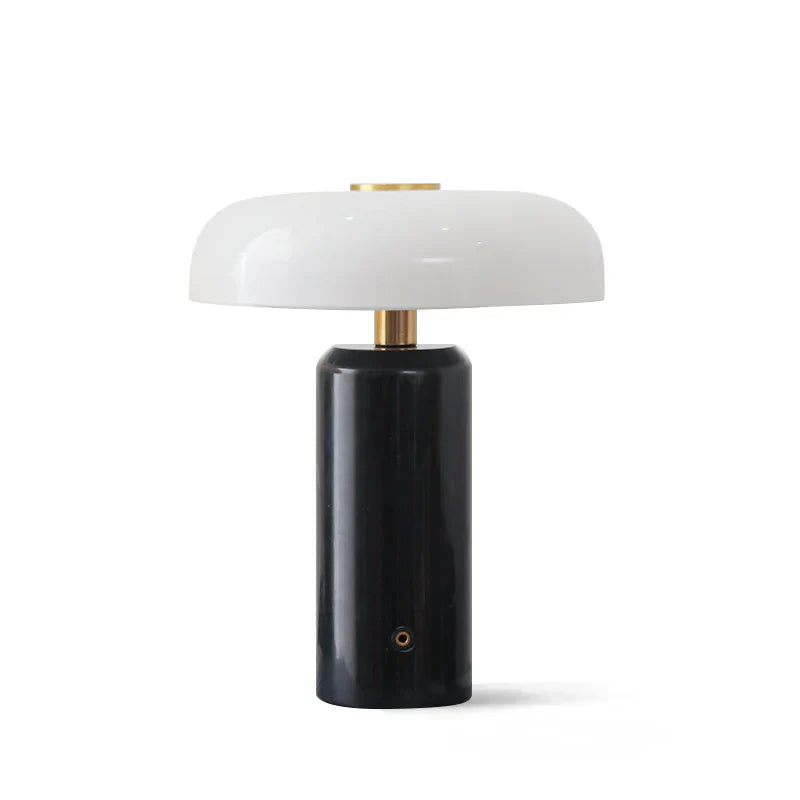 Nordic Portable LED Table Lamp with Marble Base | Nadoma