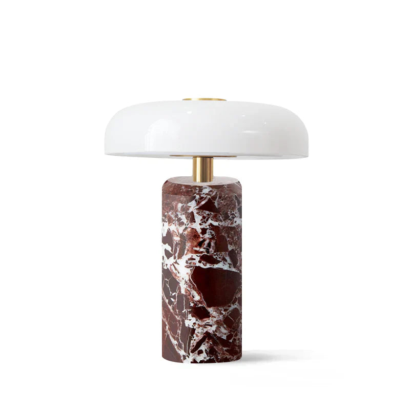 Nordic Portable LED Table Lamp with Marble Base | Nadoma