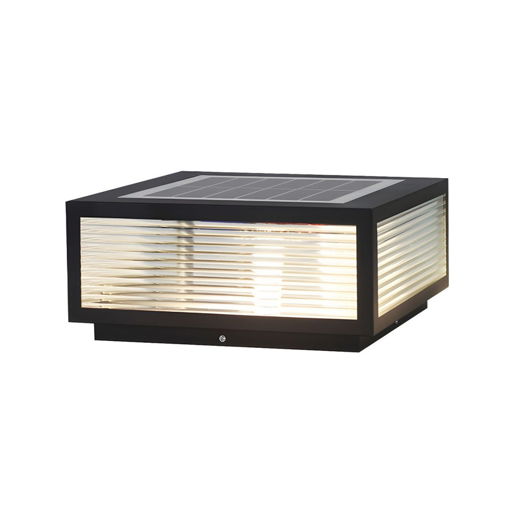 Nordic Square Solar LED Metal Outdoor Light | Norlixy
