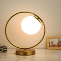 Nordic Table Lamp with Globe Shade Minimalist Style | Luvanta