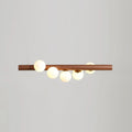 Nordic Timber Finish Pendant Light Modern Design | Vornix