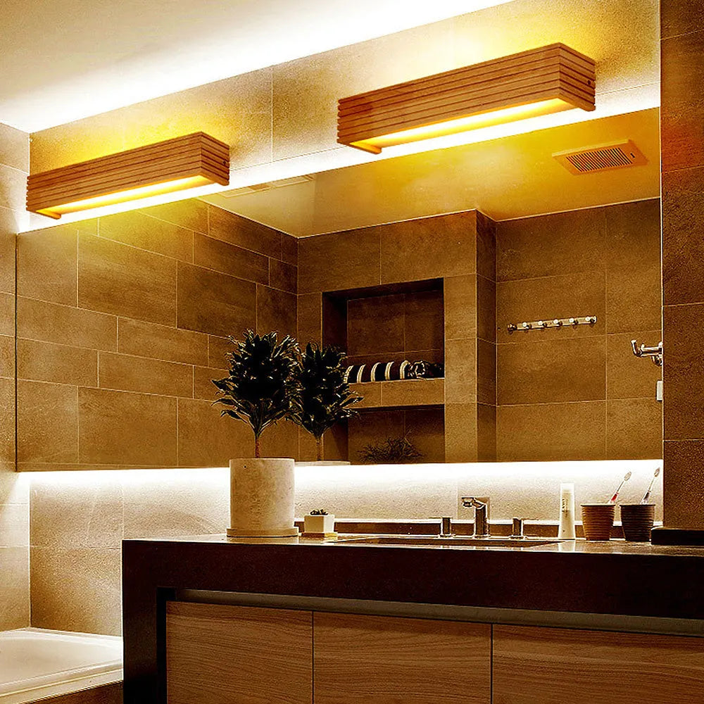 Nordic Wood LED Wall Light for Daily Home Use | Woodora