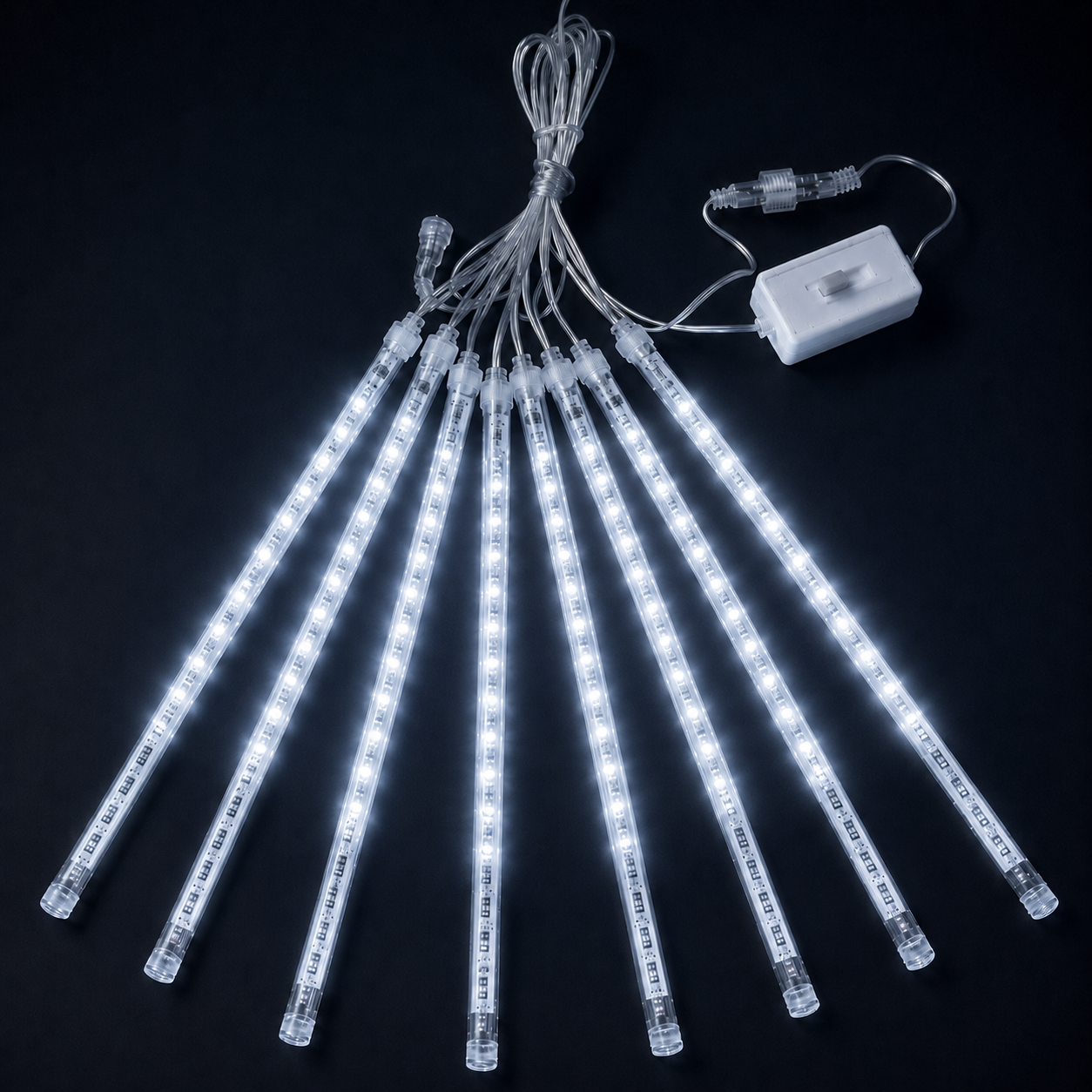 Outdoor LED Meteor Shower Curtain String Light | Pernico