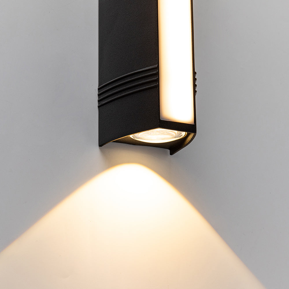 Outdoor LED Wall Light Tube Minimalist Modern | Morlix