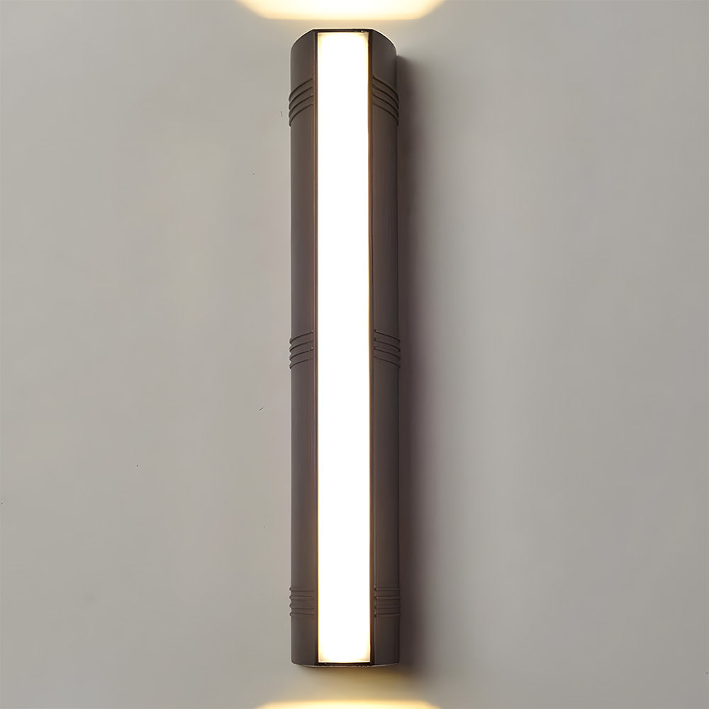 Outdoor LED Wall Light Tube Minimalist Modern | Morlix