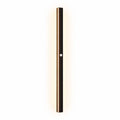 Outdoor Linear LED Wall Light Black for Garden Use | Halvex