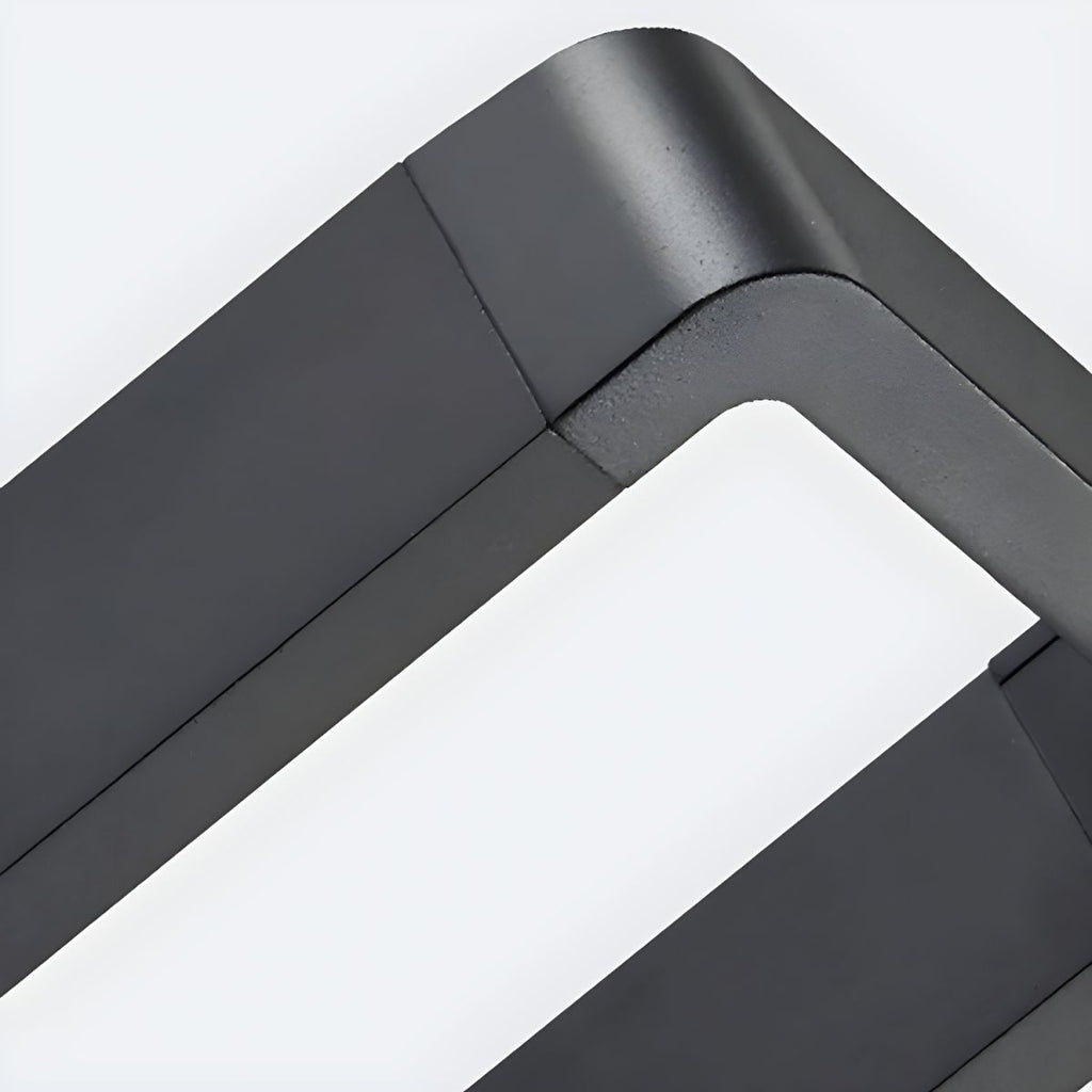 Outdoor Metal Pillar Light Glass Shade Modern Design | Marvexo
