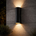Outdoor Metal Torch Wall Light Minimalist LED Design | Bonvex