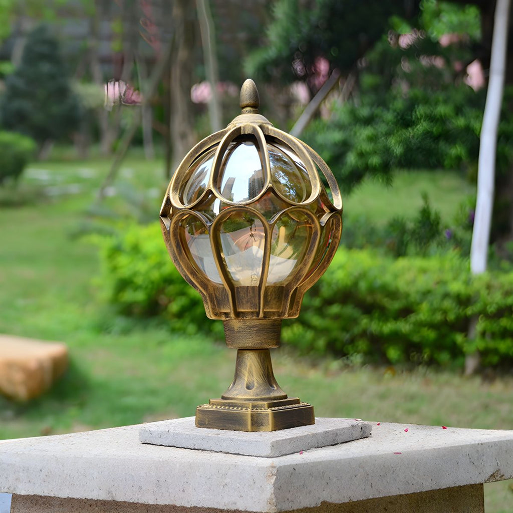 Outdoor Round Ceiling Light Nordic Metal Design | Quinra