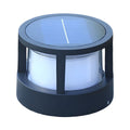 Outdoor Solar Metal Pillar Light Modern Geometry Design | Rarnico