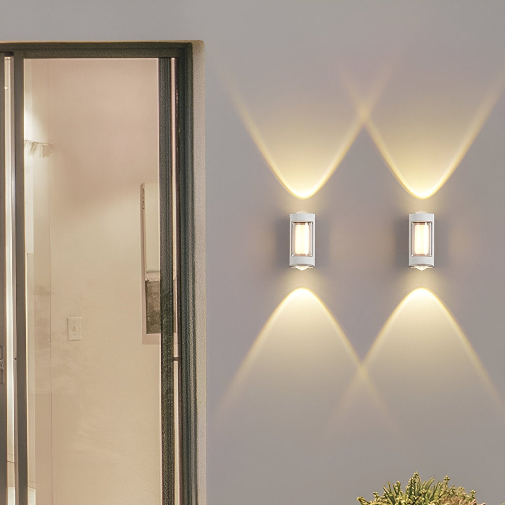 Outdoor Waterproof Acrylic Wall Light Nordic Minimalist | Elnico