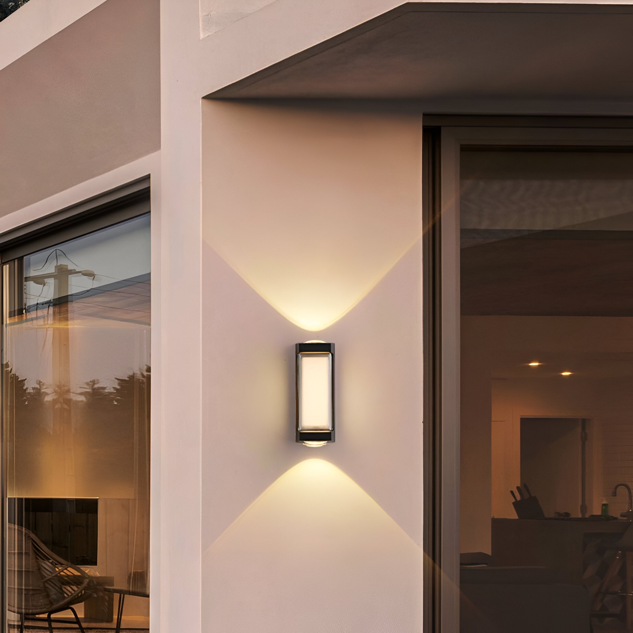Outdoor Waterproof Acrylic Wall Light Nordic Minimalist | Elnico