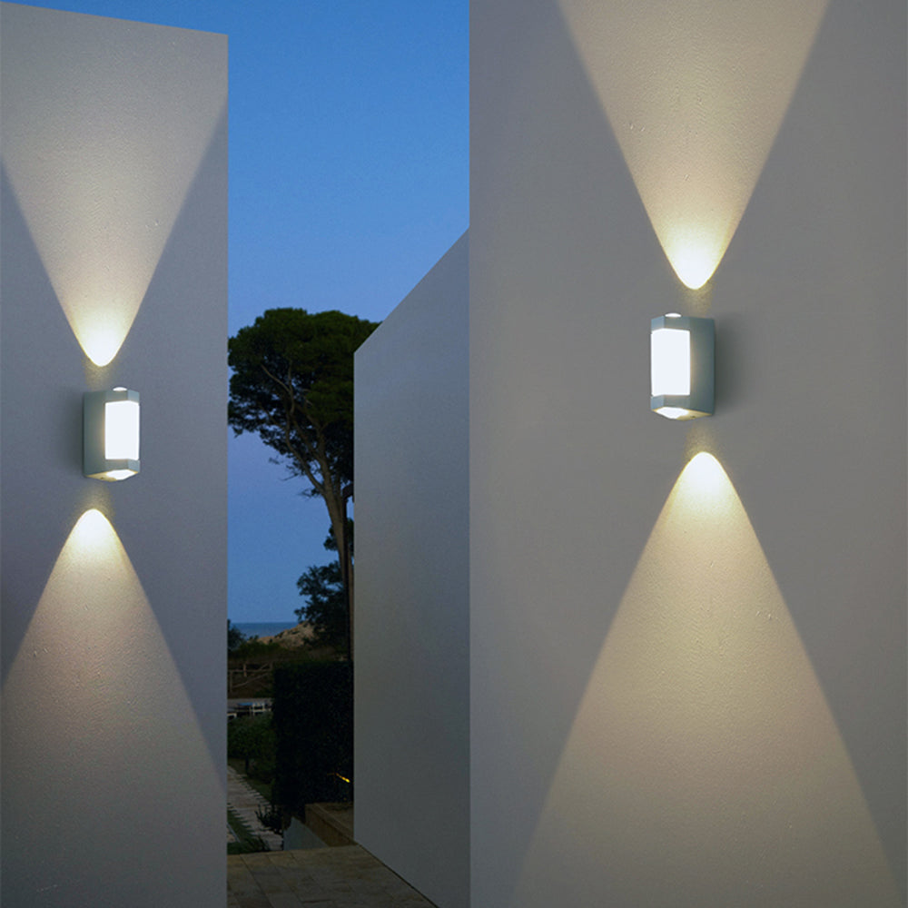 Outdoor Waterproof Acrylic Wall Light Nordic Minimalist | Elnico