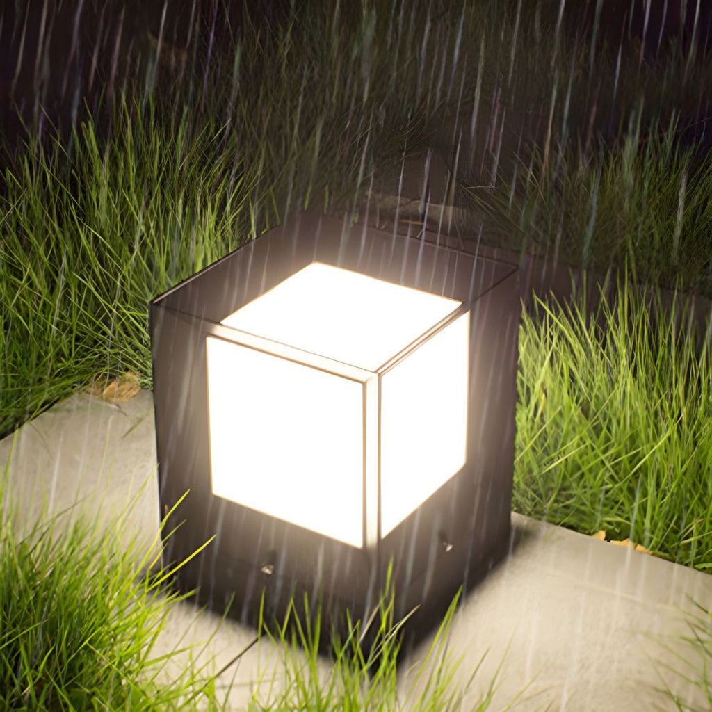 Outdoor Waterproof Plastic Rectangle Light Fixture | Linvora