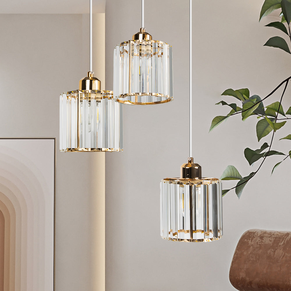 Pendant Crystal Multi Head Nordic Light Fixture | Zenvix