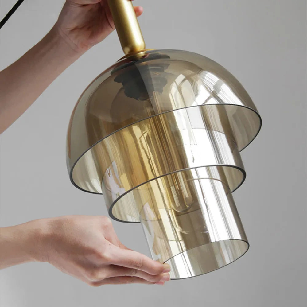Pendant Light Glass Shade Modern Style | Lumerra