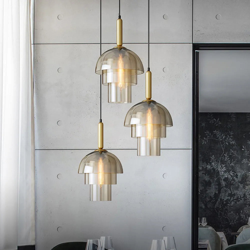 Pendant Light Glass Shade Modern Style | Lumerra
