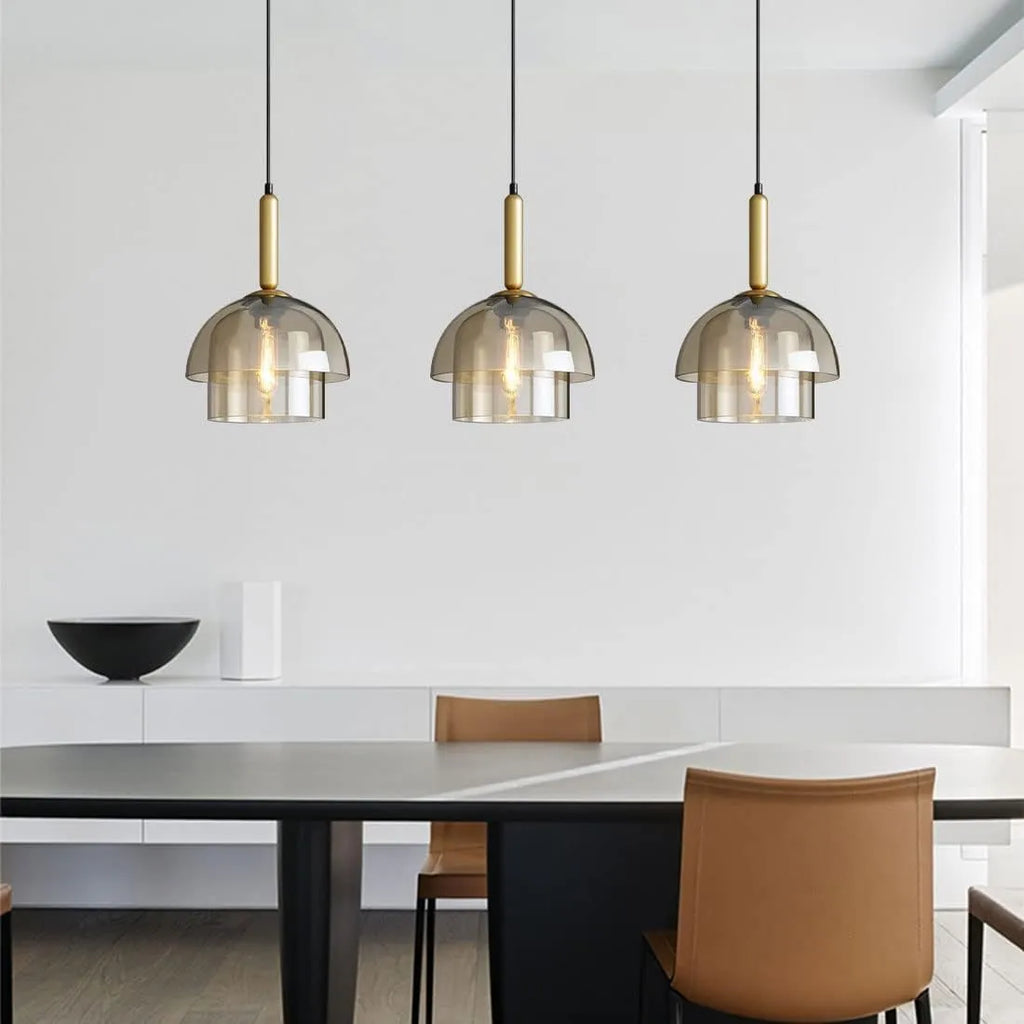 Pendant Light Glass Shade Modern Style | Lumerra