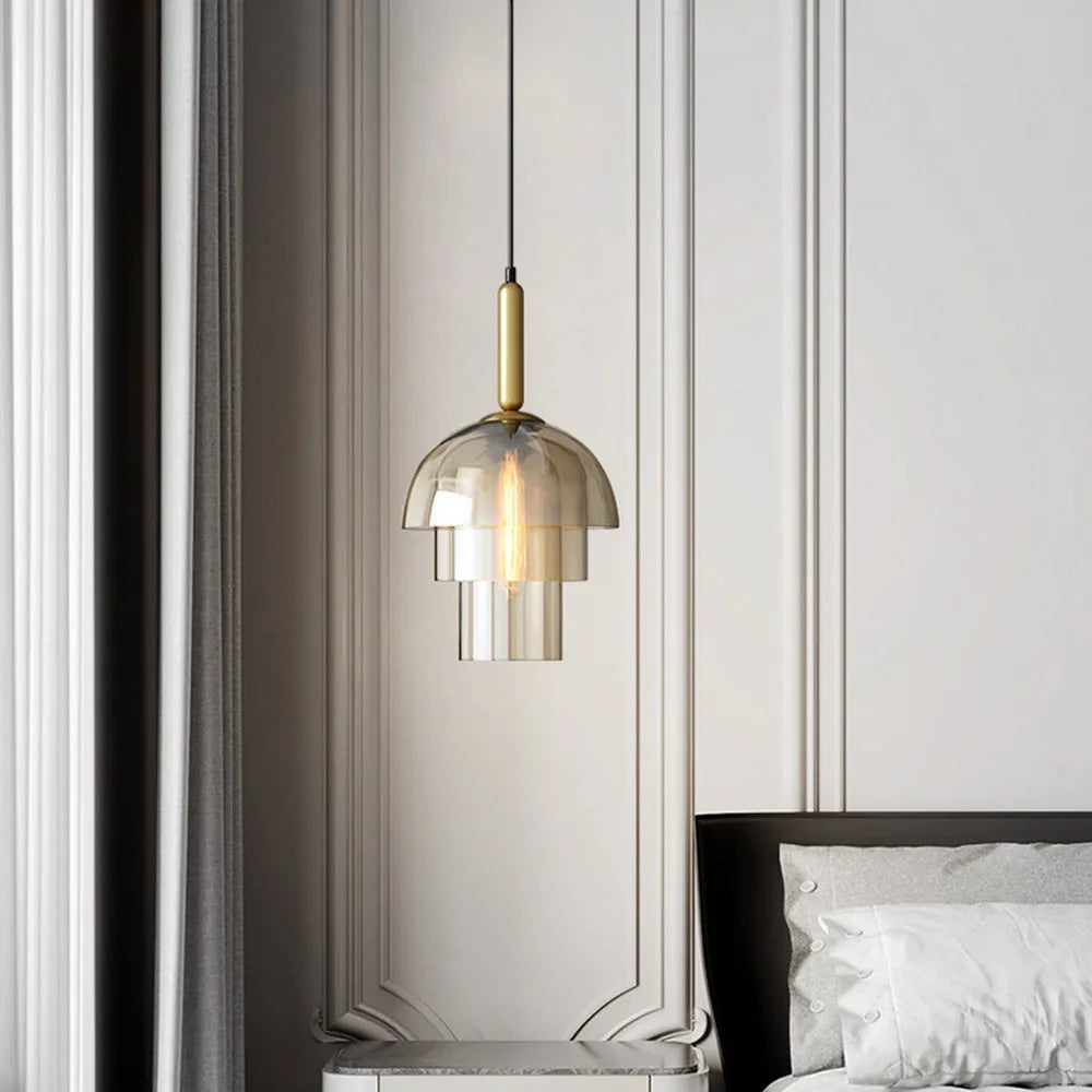 Pendant Light Glass Shade Modern Style | Lumerra