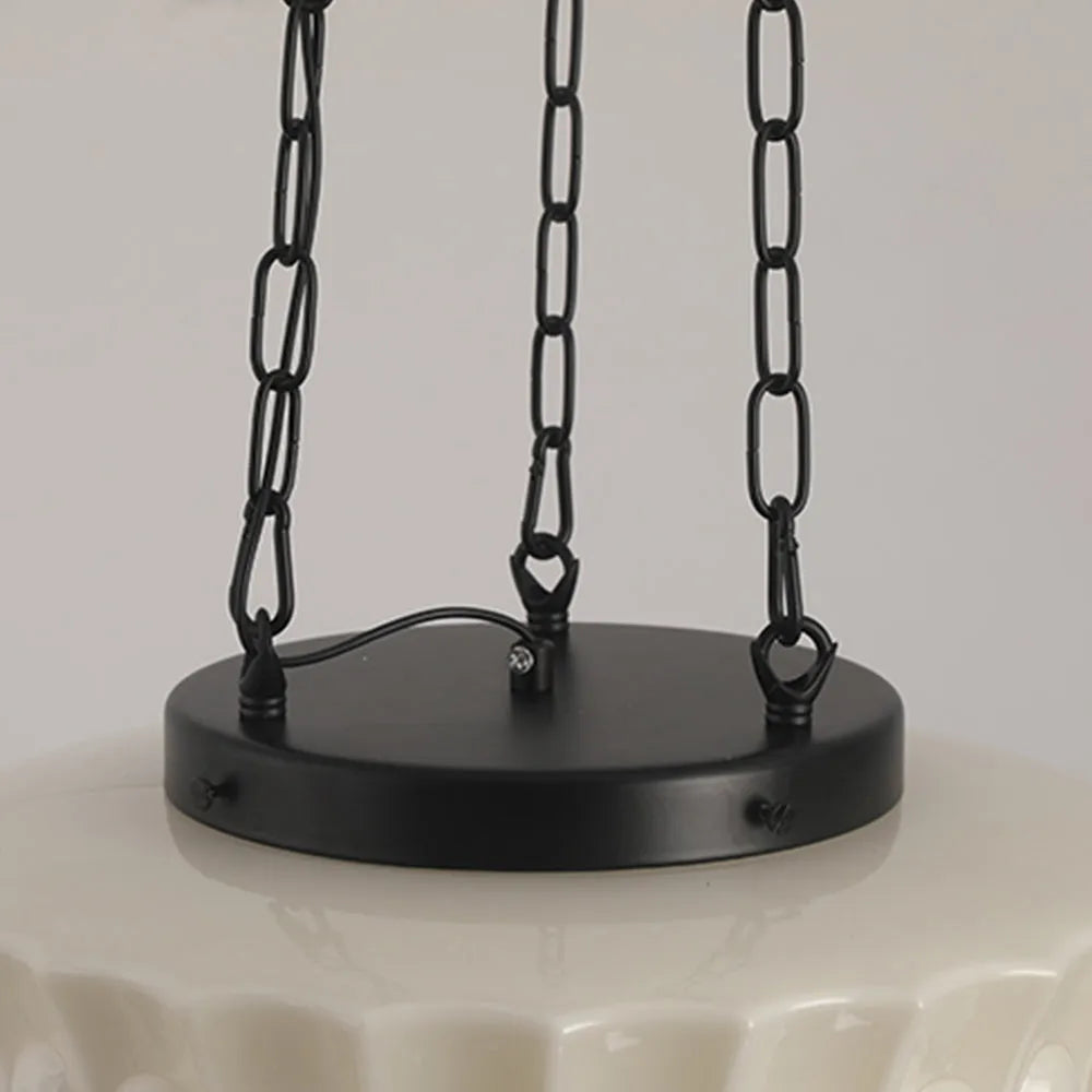 Pendant Light Glass Shade Retro Interior Style | Xaviro
