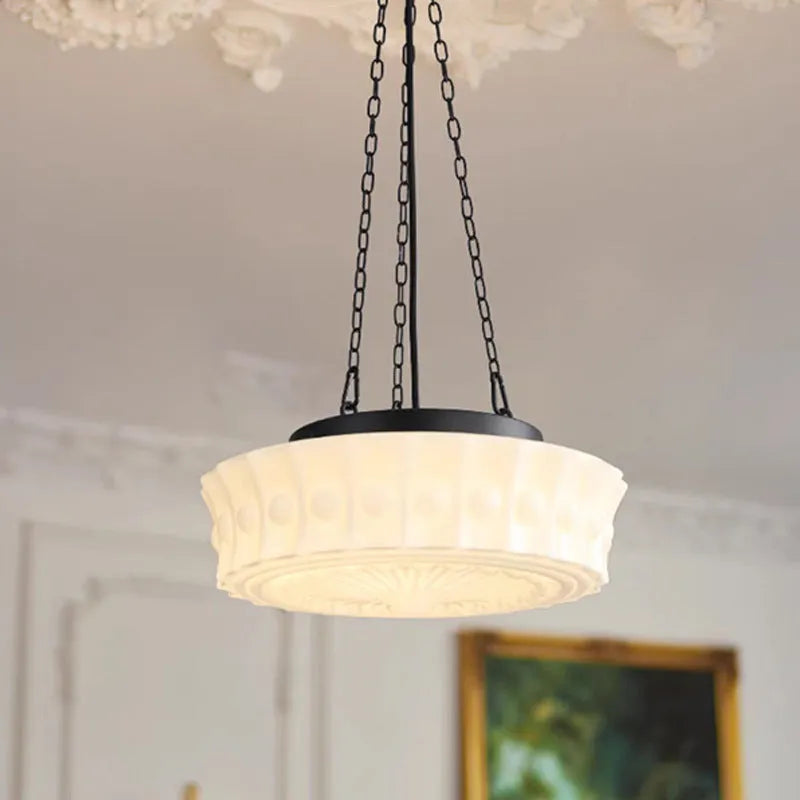 Pendant Light Glass Shade Retro Interior Style | Xaviro
