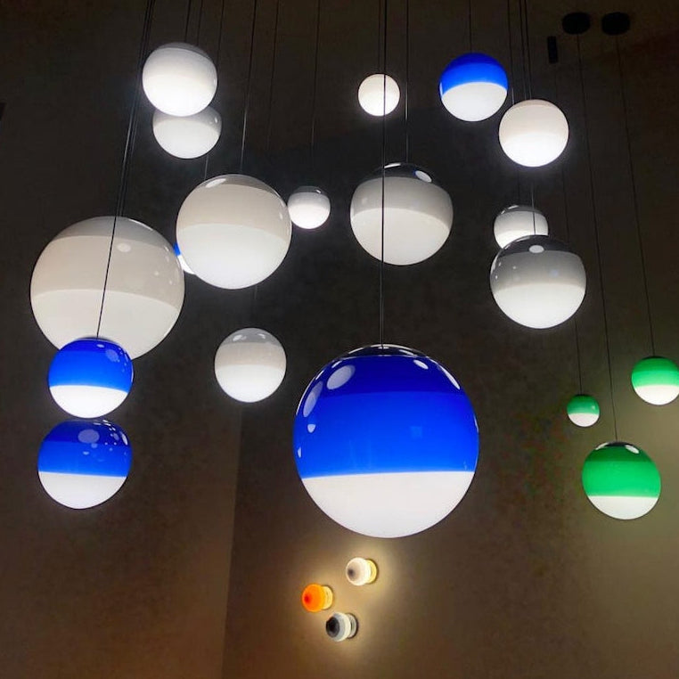 Pendant Light Gradient Glass Shade Modern Design | Lumeva