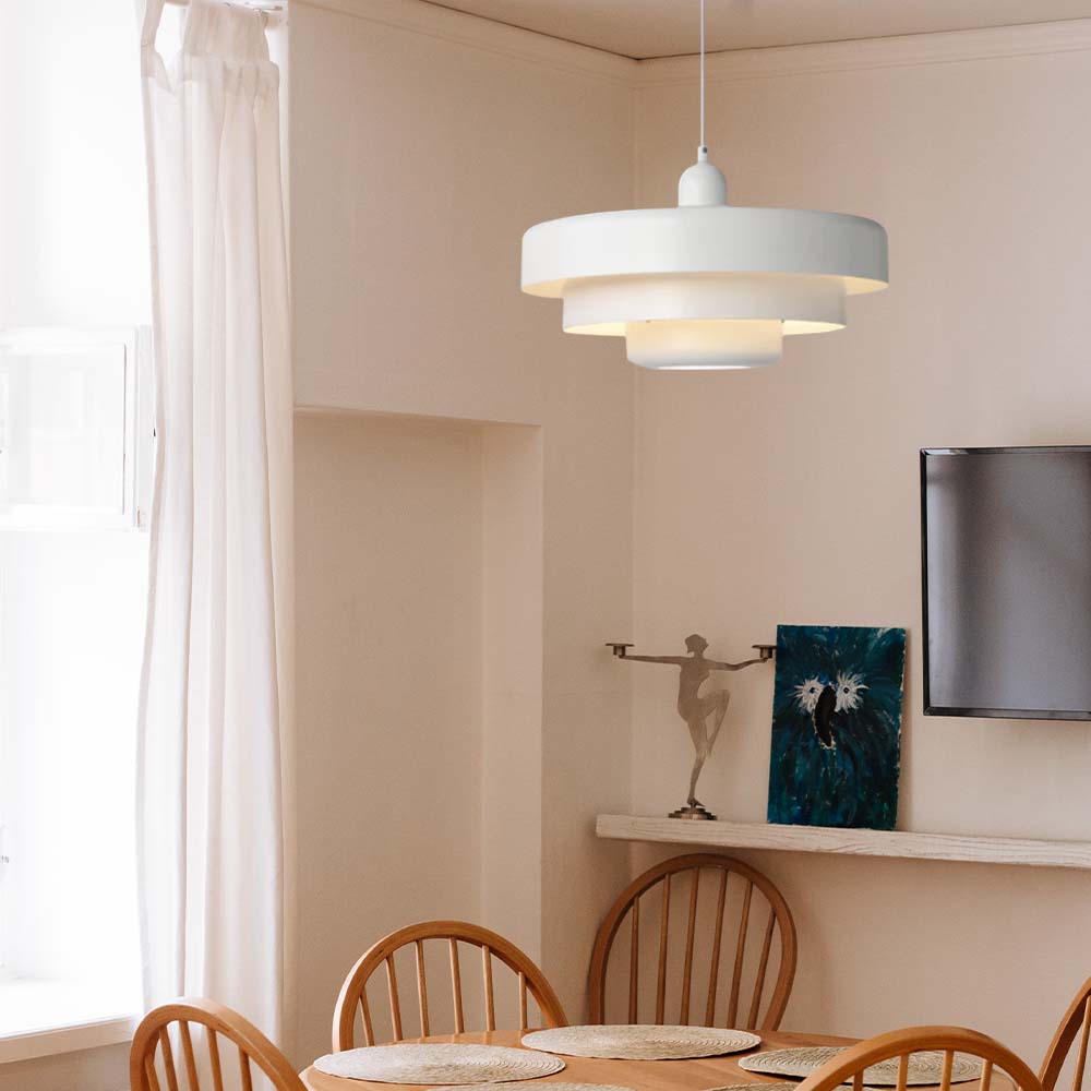 Pendant Light Iron Bauhaus Style Modern Interior Fixture | Corlix