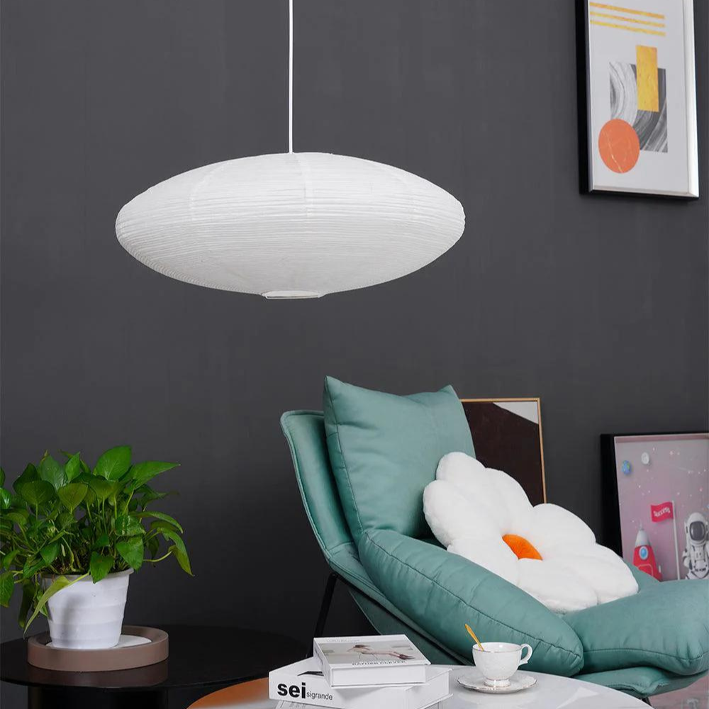 Pendant Light Mulberry Paper Japandi Design | Serine