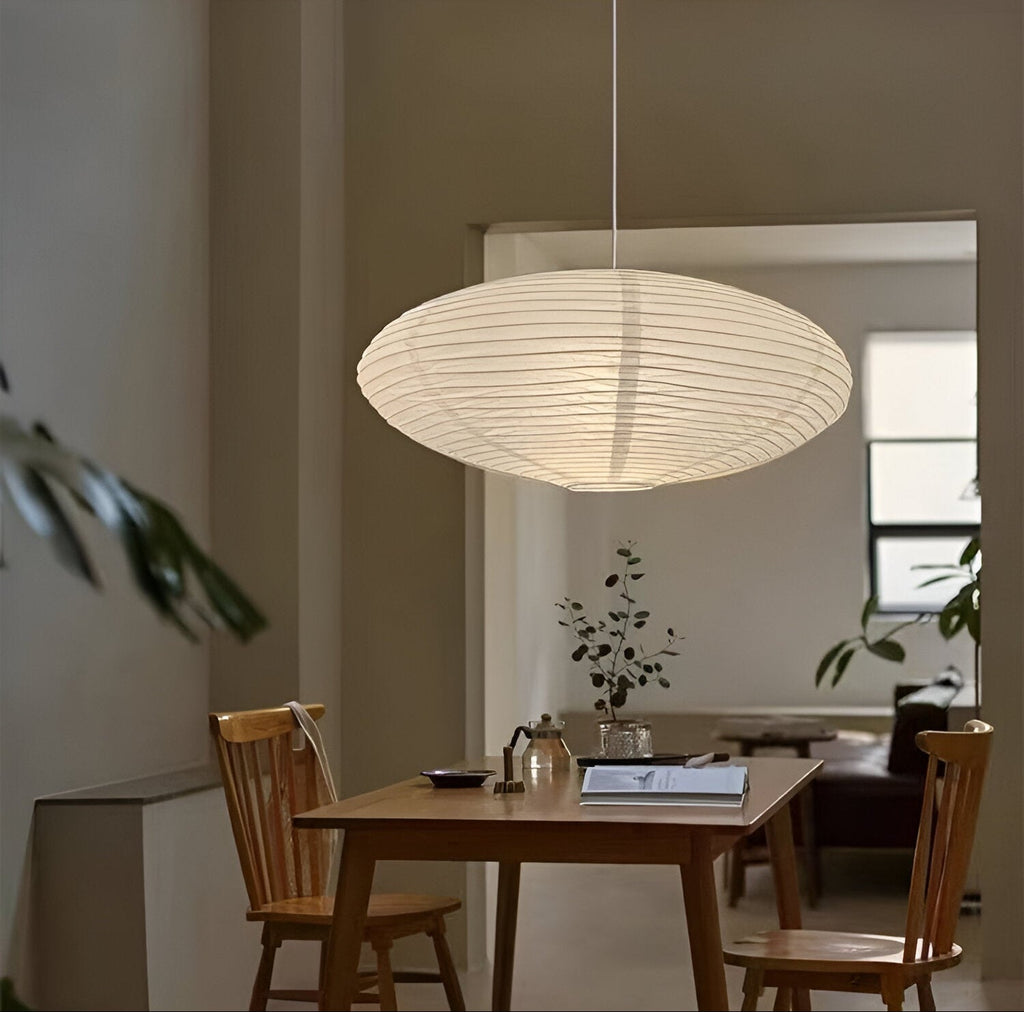 Pendant Light Mulberry Paper Japandi Design | Serine